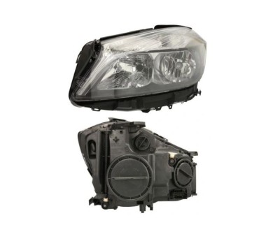 Far MERCEDES Clasa A (W176), 06.2012-08.2018, TYC, fata, partea stanga, cu lumina de zi;tip bec H15+H7+PY21W; electric; cu motor; foto