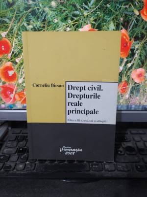 Corneliu B&amp;icirc;rsan, Drept civil. Drepturile reale principale, ediția 3.., 2008, 166 foto