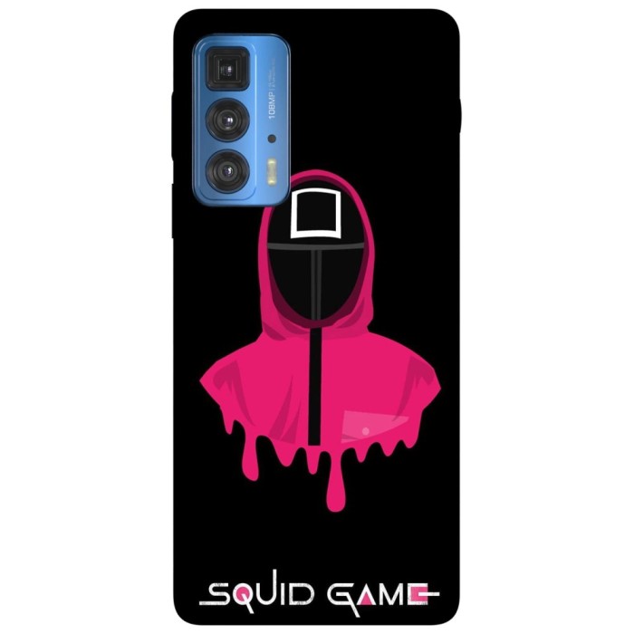 Husa compatibila cu Motorola Edge 20 Lite model Squid game, Silicon, TPU, Viceversa