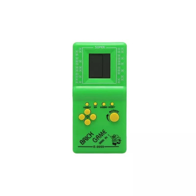 Consola de joc Tetris, 9999 in 1, Gonga&amp;reg; Verde foto