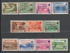 Iugoslavia.1945 Marci postale MUNTENEGRU-Supr. SI.690