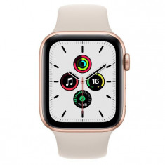 Smartwatch Apple Watch SE GPS 44mm Gold Alu Starlight Sport foto