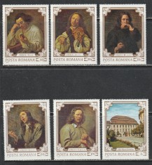 Romania 1970 - #752 Reproduceri de Arta Simturile S/S 1v MNH foto