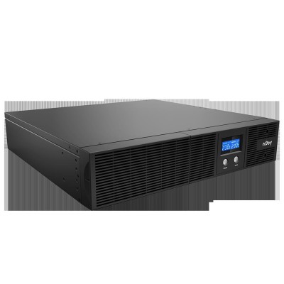 UPS NJOY, &amp;amp;quot;ARGUS 3000&amp;amp;quot;, Line Int. cu sinusoida pura cu management, rack, 3000VA/1800W, AVR, IEC x 8, 4 x baterie 12V/7.5Ah, display LCD, bac foto
