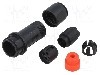 Conector circular, tata, 4 pini, BULGIN - PXP4011/04P/4550