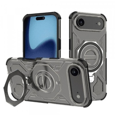 Husa pentru Apple iPhone 17 Air, Techsuit, Carbon Shield Pro, Neagra Deschisa foto