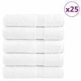 Cumpara ieftin Prosoape de baie premium, SOLUND 25buc alb 100x150cm 600gsm