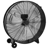 vidaXL Ventilator industrial cu tambur, negru, 77 cm, 240 W 51454