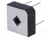 Punte redresoare monofazată DC COMPONENTS Urmax 1kV 50A BR-25W