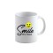 Cana alba personalizata Smile, INOVATIX&reg;. 330ml