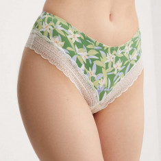 women'secret chiloti THIRD ROUND culoarea verde, 877637