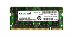 Memorie Laptop 2GB DDR2 PC2 6400S 800Mhz Crucial foto