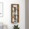 vidaXL Raft de perete, stejar fumuriu, 36x16x90 cm, lemn prelucrat 815846