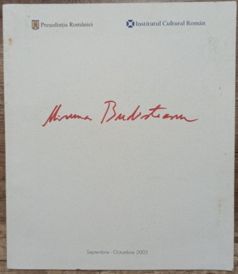 Expozitia Imponderabile, Miruna Budisteanu// 2005 foto
