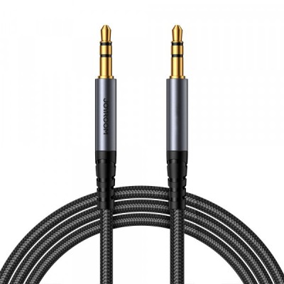 Cablu Audio 3.5mm - 3.5mm Joyroom SY-A08, 1.2m, Negru foto