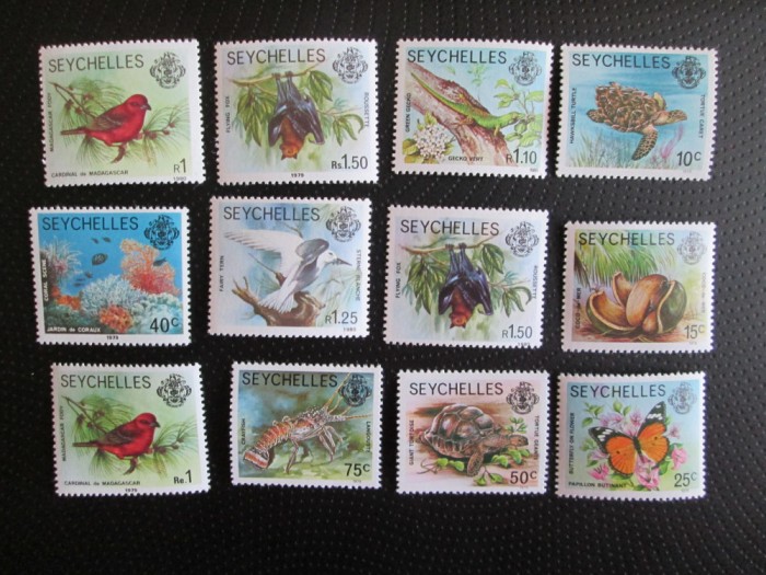 SEYCHELLES SERIE=MNH=39