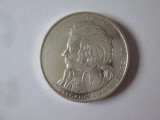 Germania 10 Euro 2006 D aUNC com:Mozart 250 ani naștere ag.925,dm=32 mm,g.=18 gr, Europa, Argint