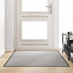 vidaXL Covoraș de intrare Gri și negru 120 x 180 cm