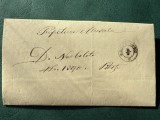 Document istoric Prefectura Muscel 1862 reforma Alexandru I. Cuza
