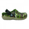 Saboti Crocs Classic Lined Graphic Clog Kids Verde - Camo Green, 24