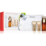 Clarins Double Serum &amp; Nutri-Lumi&egrave;re Collection set cadou pentru regenerare intensiva si fermitate