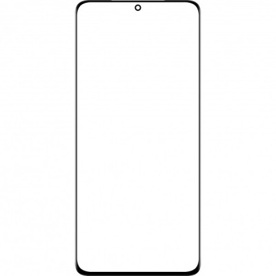 Geam Forward Guard Edge Glue / OCA pentru Samsung Galaxy S21 Ultra 5G G998, Negru foto