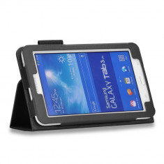 Husa Tableta Samsung Galaxy Tab 3 Lite SM-T111 T110 T113 T116 Neagra TAB253 foto