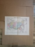 Harta Siberia sau Rusia asiatică - Vuillemin, 1873 -