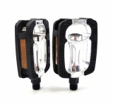 Pedale biciclete Jet 879A, aluminiu/cauciuc, filet 9/16&quot;(14mm) Cod:P037