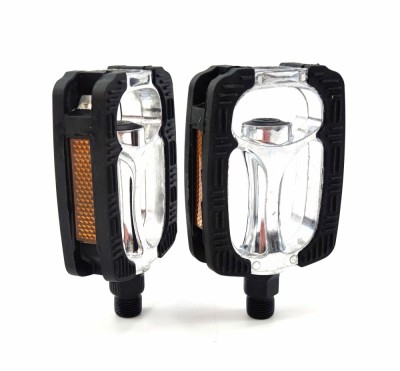 Pedale biciclete Jet 879A, aluminiu/cauciuc, filet 9/16&amp;quot;(14mm) Cod:P037 foto