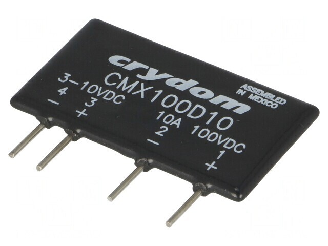 Releu Semiconductor 10A 0-100VDC THT SIP