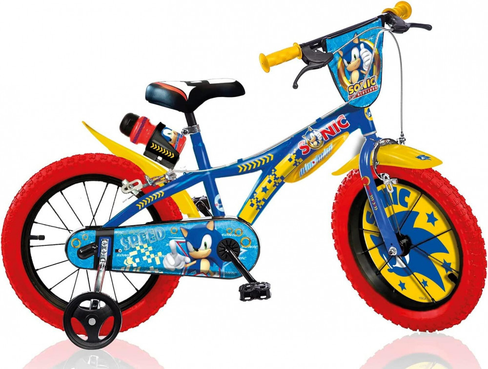 Bicicleta copii 14" Sonic PlayLearn Toys, Dino Bikes | Okazii.ro