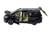 Macheta Die-Cast Monovolum Lexus LM 1:24 Negru -sunete,lumini si resort- 20 cm