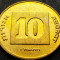 Moneda exotica 10 AGOROT - ISRAEL, anul 1984 * cod 4142