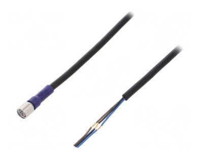 Cablu de Conectare M8 3 PIN 2m PVC foto