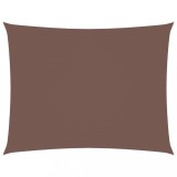 Cumpara ieftin Parasolar, maro, 3x4,5 m, tesatura oxford, dreptunghiular