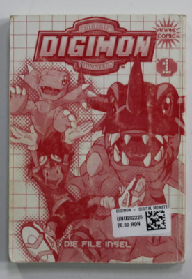 DIGIMON - DIGITAL MONSTERS 1. DIE FIEL INSEL , 2001 , BENZI DESENATE * foto