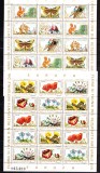 TSV % - 1983 LP 1084 A FLORA SI FAUNA DIN EUROPA, BLOCURI NUMEROTATE MNH/** LUX, Nestampilat