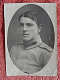 Fotografie tip carte postala, militar Dumitru Sxcafesi Iasi 1917