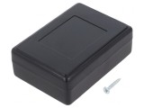 Carcasă Universală ABS Neagră 59x84x30 mm, KRADEX