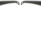 Grila bara fata Peugeot 308 (4_), 04.2011-12.2013, Stanga+Dreapta, 1606221580, 57C12730R cu locas pentru proiectoare