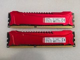 Kit Memorie RAM Kingston HyperX Savage Red 8GB (2x4GB) DDR3 1600MHz CL9 1.5V