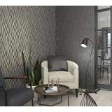 Tapet decorativ cu linii lucioase City Glow 34264