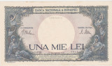 ROMANIA 1000 lei 1941 VF+