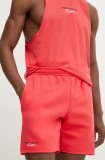 Under Armour pantaloni scurti Project Rock culoarea rosu, 1389918