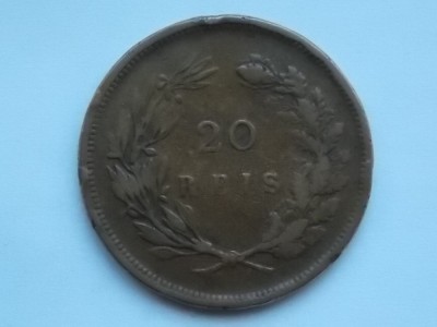 20 REIS 1892 PORTUGALIA foto