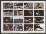 A12 S7 5 - Timbre foarte vechi - Umm all Qiwain - cosmos - bloc filatelic