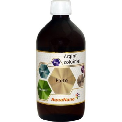 Argint Coloidal AquaNano Forte 30ppm 480ml Aghoras foto