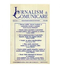 - Revista romana de: Jurnalism si comunicare. Anul II, nr.1 - 105756