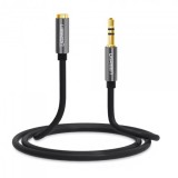 Adaptor Audio 3.5mm - 3.5mm UGREEN AV118, 1m, Negru